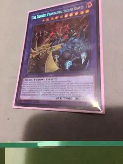 The Chaotic Phantasmal Sacred Beasts CORI-EN029 Secret Rare Yugioh - Image 1