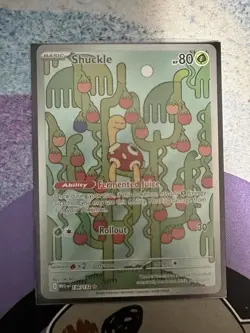 SHUCKLE Illustration Rare Holo #136/132 Pokemon Mega Evolution Eng Pack Fresh - Image 2
