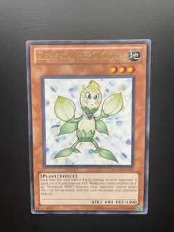 Yugioh Elemental HERO Knospe LCGX-EN035 Rare Unlimited Edition NM/LP - Image 1