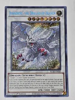 Judgment, the Dragon of Heaven | DM | SCR | BLAR-EN049 | 1st Edition | Yu-Gi-Oh! - Image 1