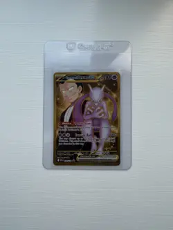 Pokemon TCG Gold Team Rocket's Mewtwo EX 240/182 Destined Rivals - Image 3