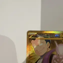 Team Rocket's Mewtwo ex 240/182 Hyper Rare Gold - Destined Rivals - Pokemon TCG - Image 3