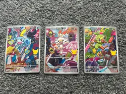 Pokemon TCG First Partner Illustration Collection Series 2 Gen 8 Galar Starters - Image 1
