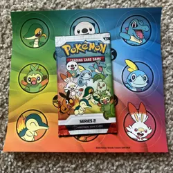 Pokemon TCG First Partner Illustration Collection Series 2 Promo Pack - Image 1