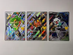 First Partner Illustration Series 2 - Gen 5 - MEP 049 050 051 - Pokemon TCG NM 2 - Image 1