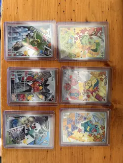 Pokemon First Partner illustration Series 2 Promo Card Set johto set &Unova GEN2 - Image 1