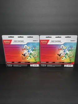 New Pokemon TCG First Partner Illustration Collection Series 2 Lot Of 2 Boxes - Image 5