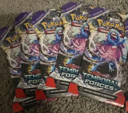 Pokemon TCG: Scarlet and Violet Temporal Forces x1 Booster Pack Sealed - Image 2