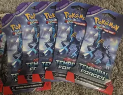 Pokemon TCG: Scarlet and Violet Temporal Forces x1 Booster Pack Sealed - Image 3