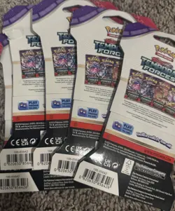Pokemon TCG: Scarlet and Violet Temporal Forces x1 Booster Pack Sealed - Image 5
