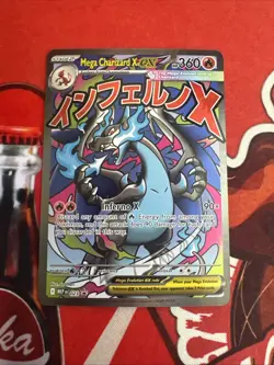 Mega Charizard X ex 023 ME: Mega Evolution Promo NM Pokemon 2025 - Image 1