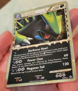 Pokemon TCG Tyranitar Prime Unleashed Holo Card 2010 88/95 - MP - Image 2