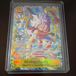 One Piece Card Game Monkey.D.Luffy OP05-119 SR Foil Alt Art 12000P Cost 10 Eng - Image 1