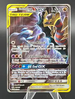 Garchomp & Giratina GX SM193 Holo Promo Card Sun and Moon Team LP-NM - Image 1