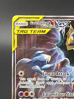 Garchomp & Giratina GX SM193 Holo Promo Card Sun and Moon Team LP-NM - Image 2