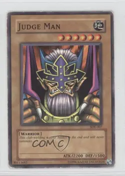 Judge Man Unlimited YuGiOh Starter Deck Kaiba #SDK-007 2002 READ - Image 1