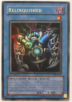 Yugioh Relinquished MRL-029 1st Edition Ultra Rare - Image 1