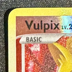 Vulpix Shiny SH6 Reverse Holo Rare Platinum Base Set Pokemon Pokemon Card LP - Image 2
