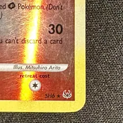 Vulpix Shiny SH6 Reverse Holo Rare Platinum Base Set Pokemon Pokemon Card LP - Image 4