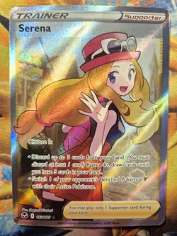 Serena Full Art Pokemon Card, Silver Tempest, 193/195 - Image 1