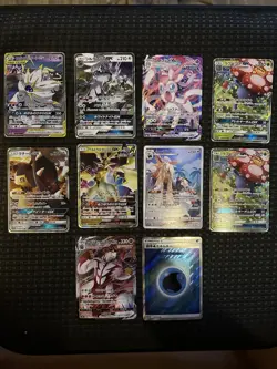 Pokemon TCG SM12a Tag Team GX All Stars JP Holo 10 Card Lot Sylveon VMAX - Image 1
