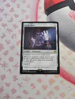 Genji Glove Final Fantasy Regular Card NM Condition MTG Magic the Gathering - Image 1