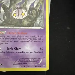 Pokemon TCG Chandelure 60/101 Noble Victories Rare Card Non-Holo LP - Image 4