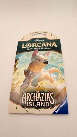 Disney Lorcana Archazia’s Island Booster Pack Sealed Bolt Ravensburger 12 Cards - Image 1
