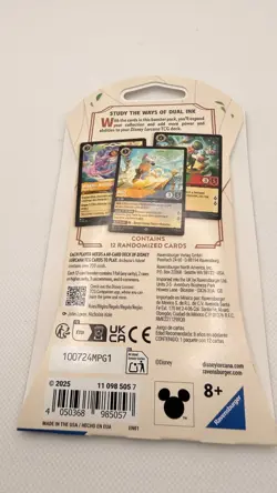 Disney Lorcana Archazia’s Island Booster Pack Sealed Bolt Ravensburger 12 Cards - Image 2