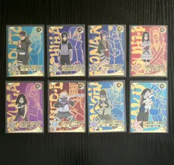 Naruto Kayou ZR 8 Cards Lot Haku Konan Itachi Collectible - Image 1