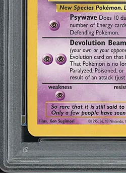 Mew 2000 Pokemon Black Star Promo #8 - PSA 7 -215 - Image 5