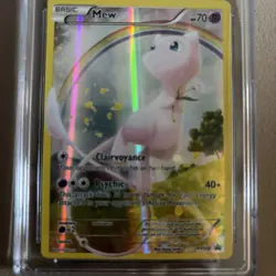 2016 POKEMON MEW #XY110 CGC 8 XY BLACK STAR PROMO MYTHICAL COLLECTION - Image 2