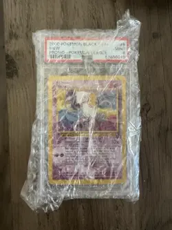 PSA 9 2000 Black Star Mew Promo 8 Pokemon Card TCG Gem Mint WOTC Non Holo Card - Image 3