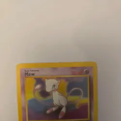 2000 Pokemon Promo Black Star #8 Mew Pokemon League LP - Image 2