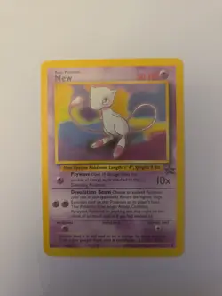 2000 Pokemon Promo Black Star #8 Mew Pokemon League LP - Image 1