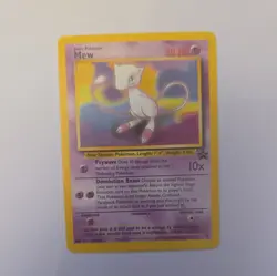 2000 Pokemon Promo Black Star #8 Mew Pokemon League - Image 1