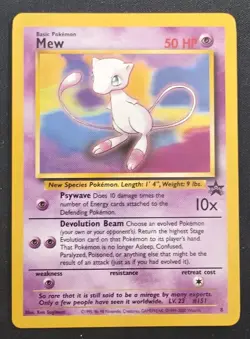 Pokemon TCG Mew 8 Black Star Promo NM/VLP - Image 1