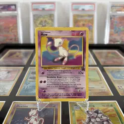 Mew WB Movie Black Star Promo #8 2000 Vintage Pokemon Card - Image 2