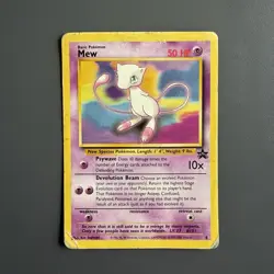 Mew WB Movie Black Star Promo #8 2000 Vintage Pokemon Card - Image 4