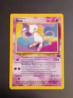 Mew - Black Star Promo #8 - WOTC - Toys R Us - Near Mint - Vintage Pokemon Card - Image 1