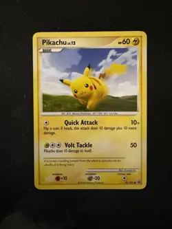 Pikachu 70/100 Majestic Dawn Pokemon TCG - Image 1
