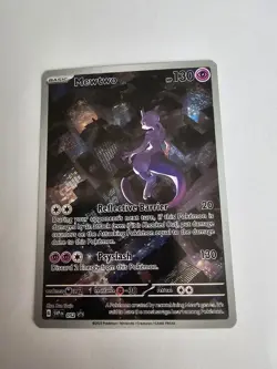 Pokemon TCG Mewtwo SPV 52 Black Star Promo Near Mint - Image 1