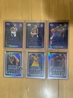 2024-25 NBA Legends Basketball Lot Of 27 Cards - Winner Stays , Monopoly , Optic - Image 4