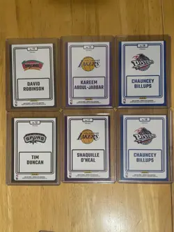 2024-25 NBA Legends Basketball Lot Of 27 Cards - Winner Stays , Monopoly , Optic - Image 5