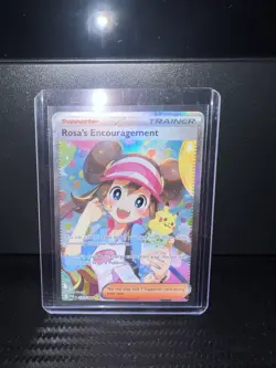 Pokemon Rosa’s Encouragement 123/088 Full Art Trainer Card English NM/M - Image 1