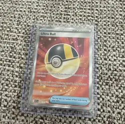 Pokemon TCG Ultra Ball 264/217 Secret Rare Foil Full Art English 2024 - Image 1