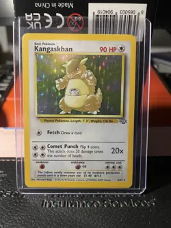 Pokemon TCG Kangaskhan Jungle Holo Card 5/64 - Image 1