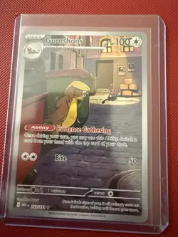 Pokemon TCG Gumshoos 153/132 Meg en Mega Evolution Illustration Rare Card - Image 1