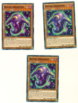 Set Of 3 Doyon @Ignister Tin Of Ancient Battles 2021 1st Edition Yugioh Card - Image 3