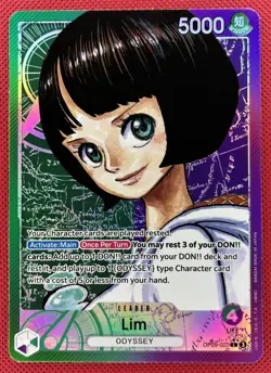 Lim OP09-022 Leader Parallel Alt Art One Piece Card English TCG - Image 1